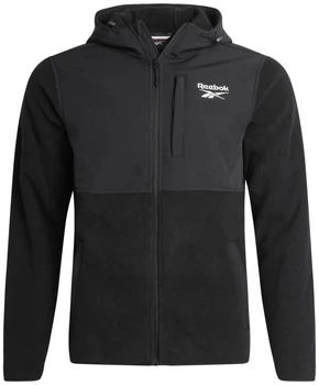 Чоловіча куртка Reebok Polarfleece Softshell Чорна (Розмір XL)