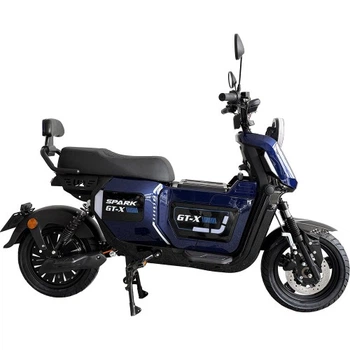 Велосипед с электродвигателем SPARK GT-X 16" 72V/1500W/20Ah LiFePO4 синий