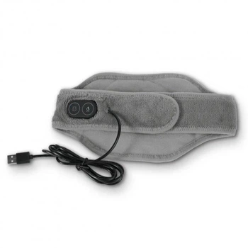 Вибромассажный пояс для шеи CALM HEAT MASSAGING NECK WARP USB (LY65)