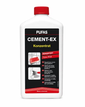 Средство для удаления цементных остатков PUFAS Cement-ex концентрат 1 л