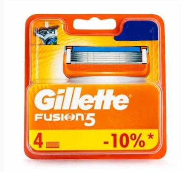 Сменные кассеты для бритья Gillette Fusion5, 4 шт.
