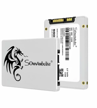 Внутренний SSD-накопитель SomnAmbulist 256 ГБ 2.5" SATA III Белый
