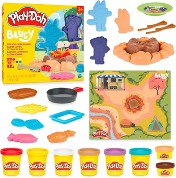 Набор для лепки Hasbro Play-Doh Bluey Блуи Кемпинг (G0229)