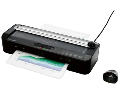Ламінатор SilverCrest CLG 350 D2 Black, A4, 380 Вт, з різаком