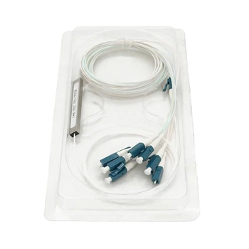 Оптический PLC делитель 1x8 Coupler PLC-1x8-split0 LC/UPC 0.9mm cord 1.0m