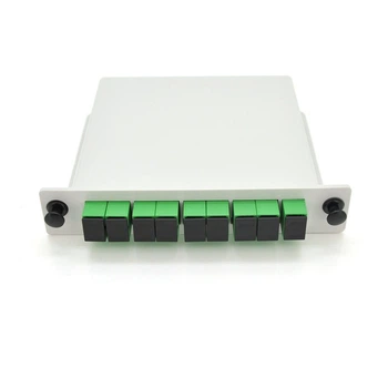 Оптический корпусной PLC делитель 1x8 Merlion MLOPS606 PLC-1×8 SC/APC