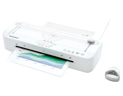 Ламінатор SilverCrest CLG 350 D2 White, A4, 380 Вт, з різаком