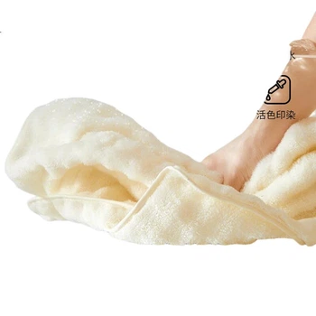 MINISO Надзвичайно великий товстий бавовняний рушник для ванни, абсорбуючий унісекс для дорослих, сірий