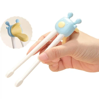 Детские тренировочные палочки для еды YEEHOO Stone Blue