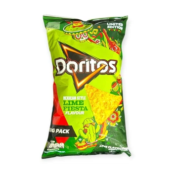 Кукурудзяні снеки Doritos Mexican Style Lime Fiesta Limited Edition 180 грам