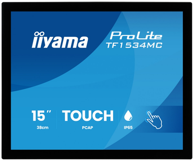 Монітор 15" iiyama ProLite TF1534MC-B8X