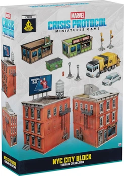Додаток до настільної гри Fantasy Flight Games Marvel Crisis Protocol NYC City Block (841333133337)