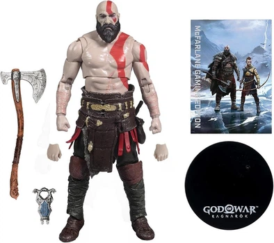 Фігурка Бог війни — Кратос God of War Ragnarok — Kratos Elite Deluxe Action Figure McFarlane Toys