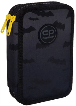 Пенал з наповненням CoolPack Jumper 2 Darker Night 2 відділення 35 предметів 19.5x12.5x5 см (5903686325847)