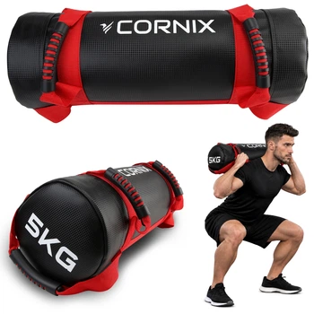 Мешок для кроссфита Cornix 5 кг тренировочный XR-0548 Black/Red