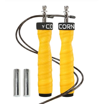 Скоростная скакалка для кроссфита Cornix Speed Rope Pro XR-0521 Yellow