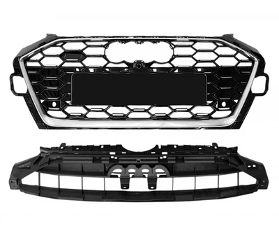 Решетка радиатора Audi A4 B9 2020-2023 (A4-S205)