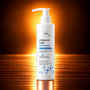 Бальзам для волос с протеинами и шелком My cosmetics Intensive Care Hair Balm, 250 мл