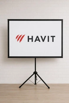 Екран для проектора HAVIT HV-PS60 60" 16:9 на тринозі White (67041)