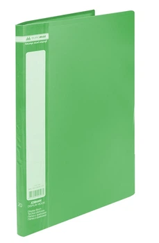Папка с 20 файлами Jobmax А4 зеленый Buromax (BM.3605-04)