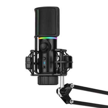 Микрофон STREAMPLIFY MIC-48-RGB-MA Black (SPMC-MZ1C227.11)