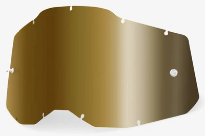 Линза для очков 100% Racecraft 2 / Accuri 2 / Strata 2 (Gen.2) зеркальная золотая True Gold
