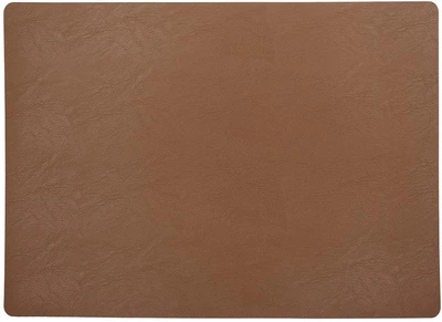 Сервировочные коврики, экокожа, комплект 6 шт Isolde Field 30x43 см светло-коричневые