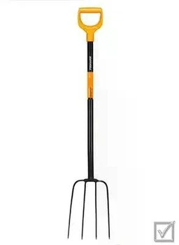 Вилы для компоста Fiskars Solid 4 зубца