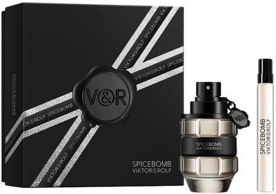 Набір для чоловіків Viktor and Rolf Spicebomb Туалетна вода 50 мл + Мініатюра Туалетная вода 10 мл (3614274652987)