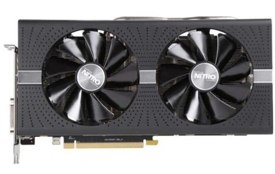 Ігрова відеокарта для пк AMD RADEON Sapphire nitro + RX580 4gb Gddr5 - Б/В
