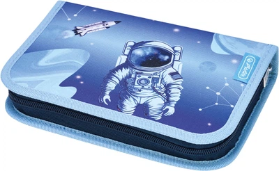 Piórnik z wyposażeniem Herlitz Cosmic Explorer 31 elementów (4008110398877)