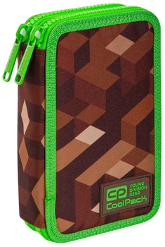 Piórnik z wyposażeniem Coolpack Jumper 2 City Jungle 2  przegrody 35 elementów (5907620180493)