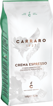 Kawa ziarnista Carraro Crema Espresso 1 kg (8000604001177)