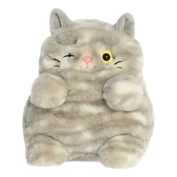 Мягкая игрушка Aurora Кот Капитан серый табби 20 см (250137C)