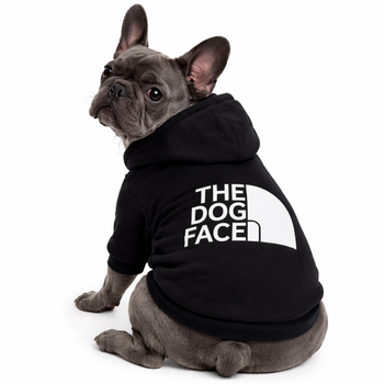 Худі для собак THE DOG FACE з капюшоном — теплий одяг для маленьких і великих собак 4XL