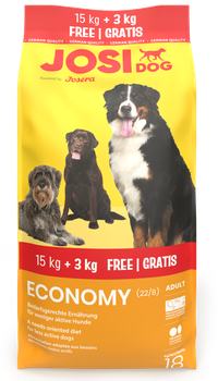 Корм для собак JosiDog Economy 15+3 кг від Josera