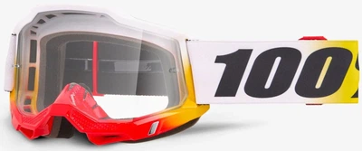 Очки-маска Ride 100% Accuri 2 Torken, линза зеркальная красная