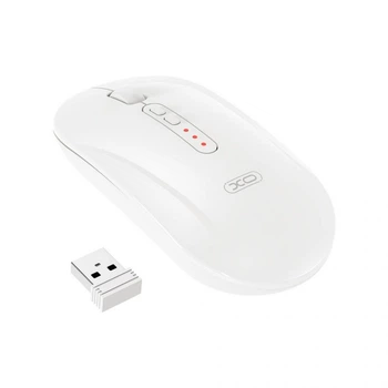 Мишка бездротова XO M13 white