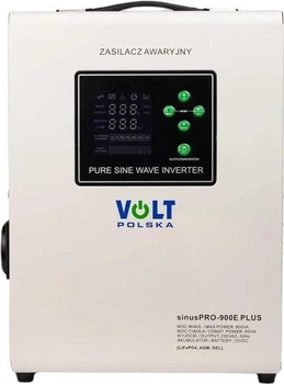 ДБЖ Volt Polska SinusPRO 900 E Plus 12/230V 600W/900VA (3SPM09012M)