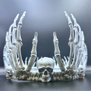 Декоративна корона «Король кісток» (3D-друк)