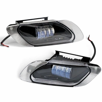 Світлодіодні Led ПТФ протитуманні фари Daewoo Nexia N100 ПТФ 4 лінзи 60W Біле світло (05908)