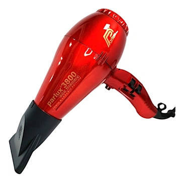 Фен професійний Parlux 3800 Ceramic & Ionic Eco Friendly Professional червоний оригінал