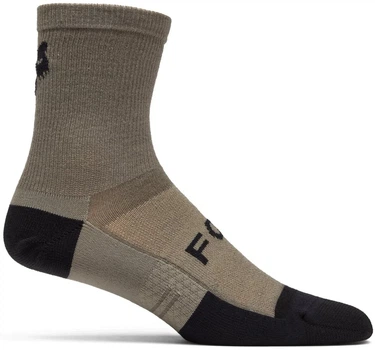 Носки велосипедные Fox Flexair Merino Nutmeg L/XL мускатный шерсть мериноса 6 дюймов