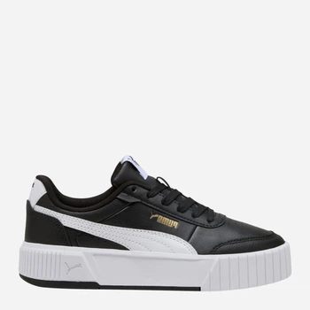 Подростковые кеды Puma Carina Mia 40374601 38.5 (5.5UK) Черные с белым (4069156917736)