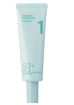Солнцезащитная эссенция Numbuzin No.1 Clear Filter Sun SPF50+ PA++++ 50ml