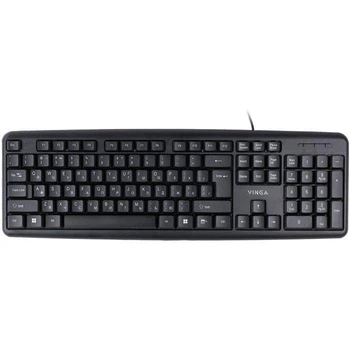Клавиатура Vinga KB110BK USB черная