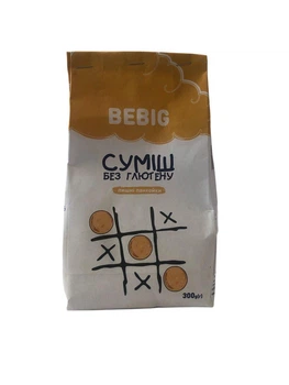 Смесь без глютена Пышные панкейки Bebig 300 г