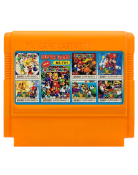 Збірник Ігор RMC Famicom Dendy 7 in 1 BS-701 Super Mario Bros. 2 3 6 9 10 14 16 90х TV Game Англійська Версія Тільки Картридж Б/У