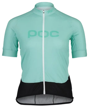 Джерсі жіноче POC W's Essential Road Logo jersey, Lt Fluorite Green/Fluorite Green, L (SHM_PC 532938311LRG1)