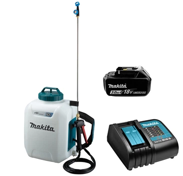 Акумуляторний обприскувач Makita DUS108SF, 1×18 V 3.0 Ah, з/п DC18SD